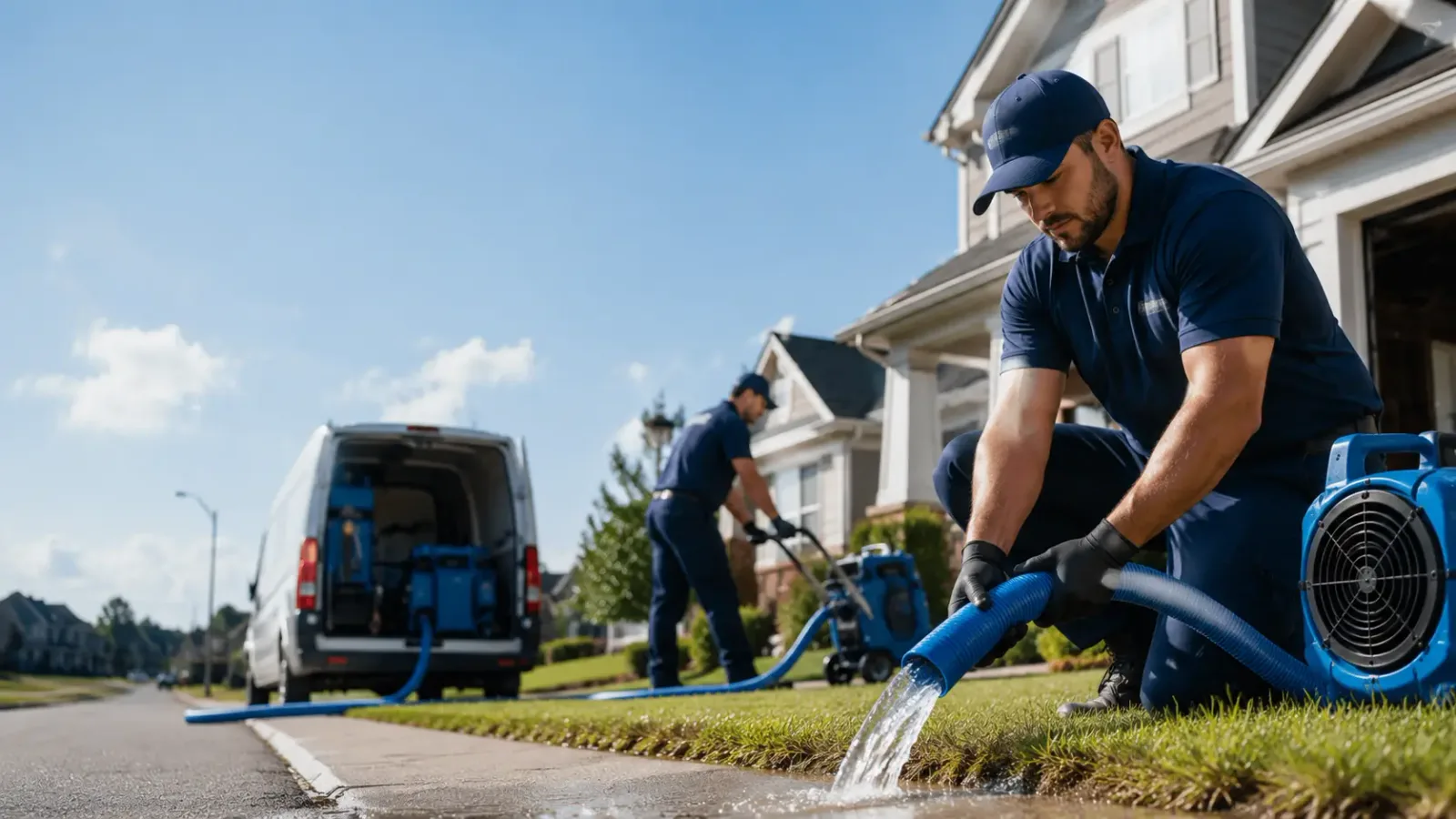 Flood Damage Restoration in Pleasantville, OH